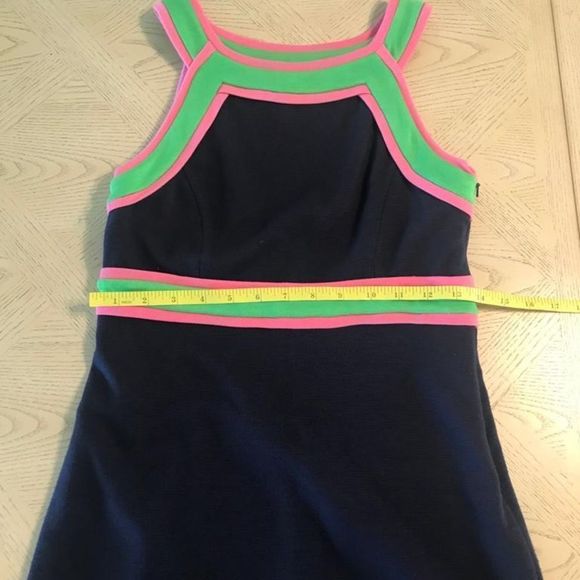 Lily Pulitzer size 0 scoop neck stretchy dress  - Picture 7 of 10